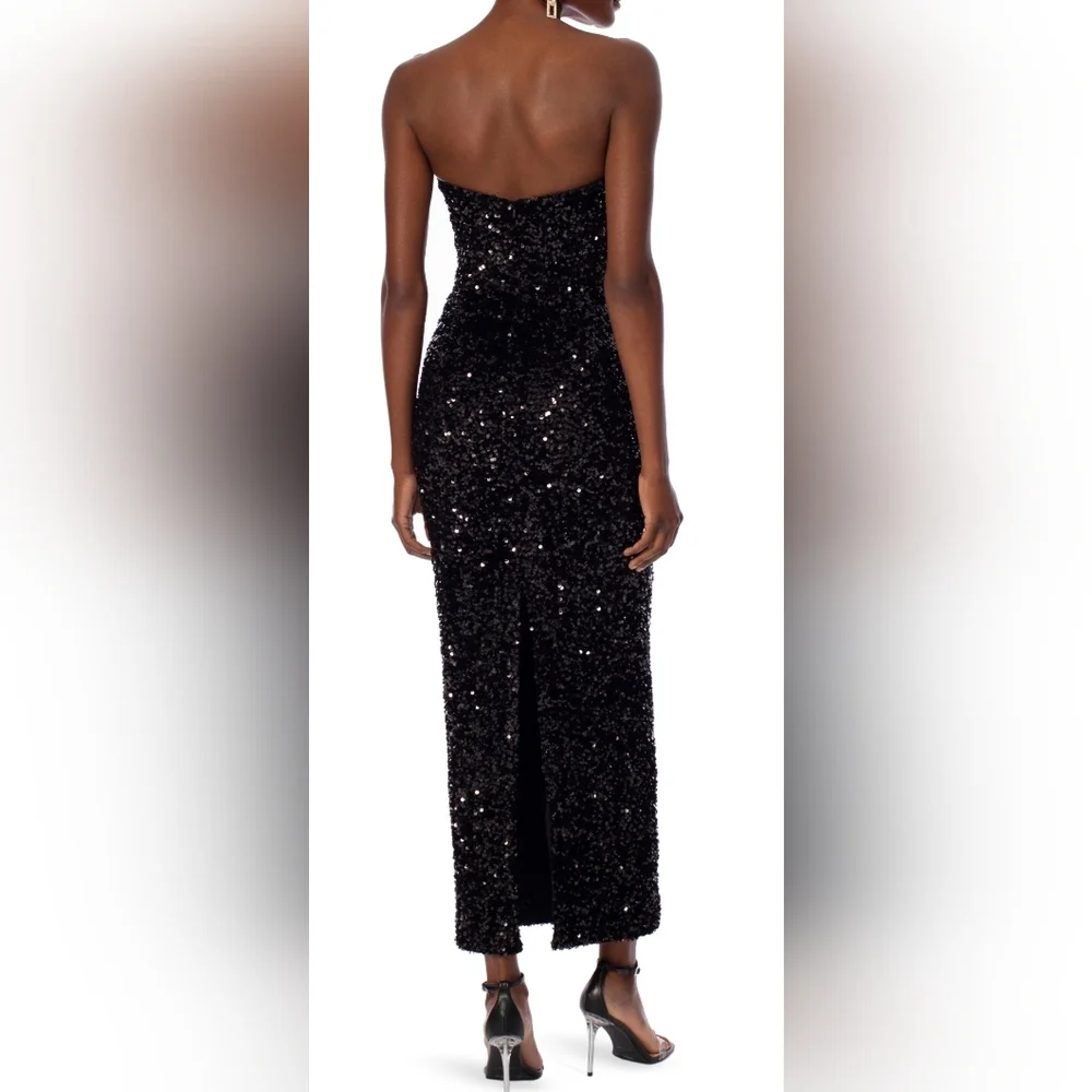 Helsi Leslie Sequin Strapless Gown XS - Picture 2 of 7